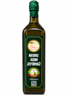 Suat DAĞ’dan Dörtköşe Sızma Zeytinyağı 1 LT