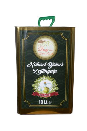 18 LT Teneke Naturel Birinci Zeytinyağı