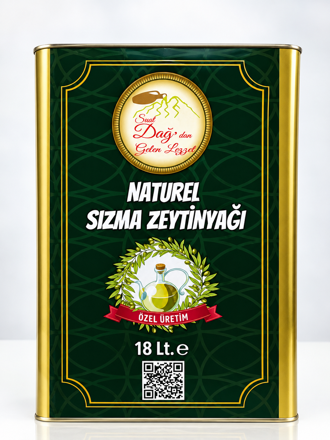 Suat Dağ’dan 18 LT Naturel Sızma Zeytinyağı | Hakiki Ege Zeytinyağı